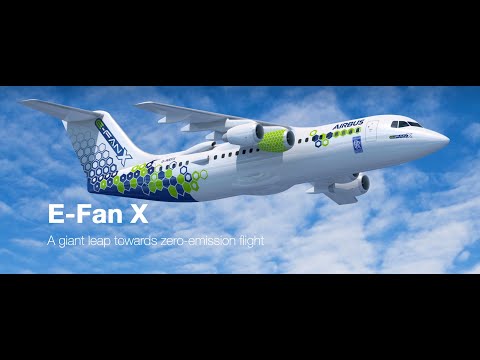 Airbus E-Fan to E-Fan X Electric Aircraft – Unravel Travel TV
