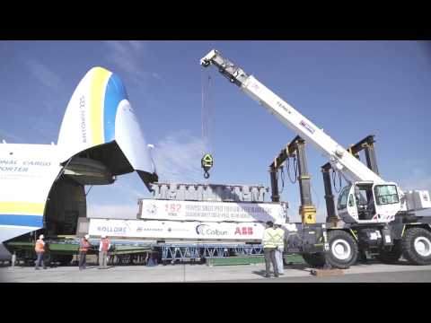 Antonov cargo aircraft transports 155 tons from Brazil to Chile – Unravel Travel TV