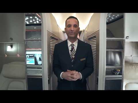 First Class, Business & Cabin Tour, Boeing 777, Emirates Airline – Unravel Travel TV