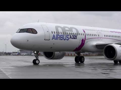 First Flight Airbus A321LR (Long Range) Hamburg 31 January 2018 – Unravel Travel TV