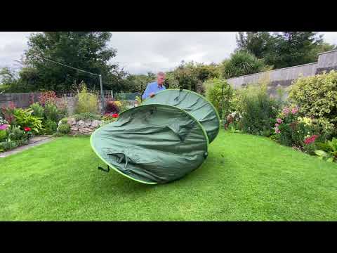 How to fold up LIDL Crivit Pop-Up-Tent — Unravel Travel TV