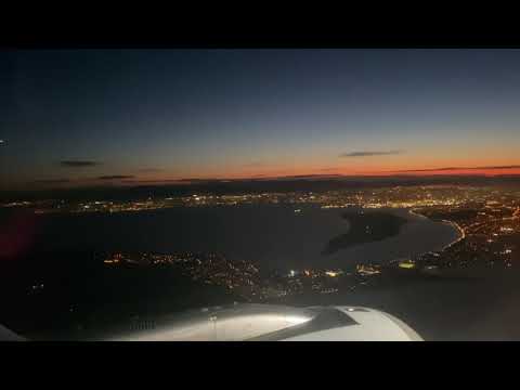 IBERIA Airways sunset landing at Dublin Airport, Ireland – Unravel Travel TV