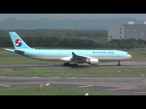Korean Air Airbus A330-300, New Chitose Airport, Japan – Unravel Travel TV