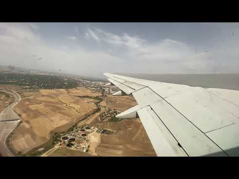 Madrid Airport takeoff view from Privilege Style, B757 Aircraft – Unravel Travel TV
