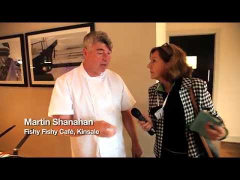 Martin Shanahan, Fishy Fishy Restaurant – Kinsale Gourmet Festival – Unravel Travel TV