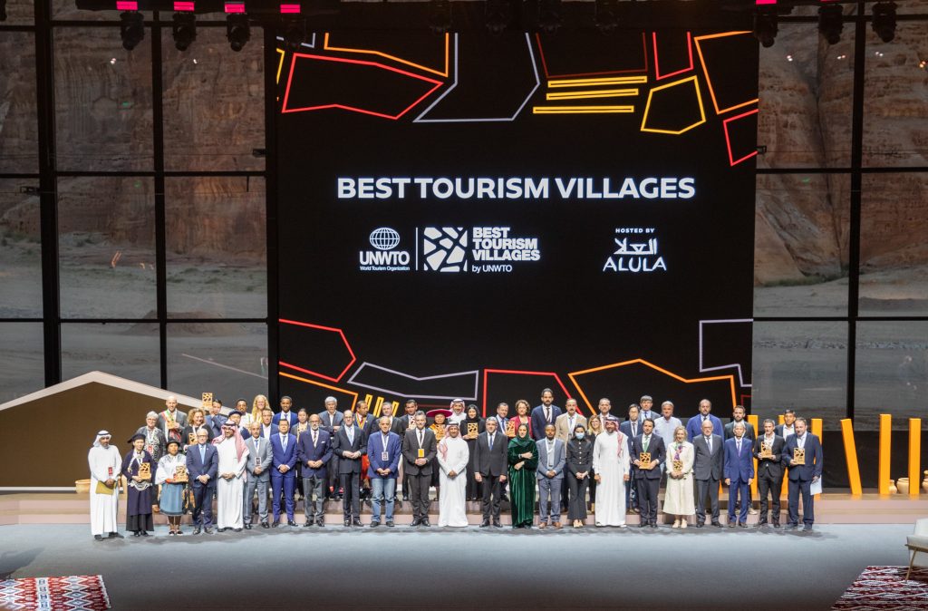 Group photo Best Tourism Villages by UNWTO - AlUla Old Town, Kingdom of Saudi Arabia - Unravel Travel TV