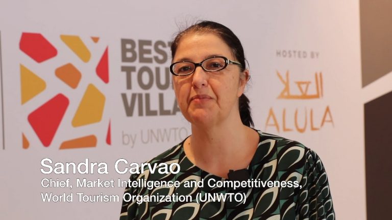 Best Tourism Villages – Sandra Carvao, Chief, Market Intelligence and Competitiveness, UNWTO