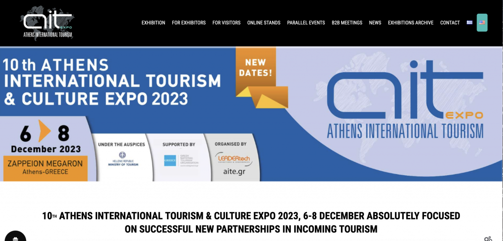 10TH ATHENS INTERNATIONAL TOURISM & CULTURE EXPO 2023 - Unravel Travel TV