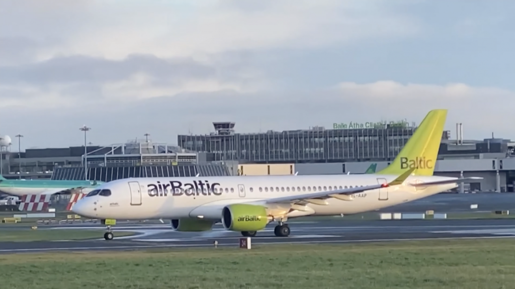 Air Baltic, Dublin Airport, Ireland - Unravel Travel TV