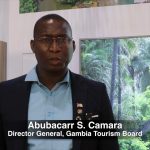 Mr Abubacarr S. Camara, Director General of the Gambia Tourism Board, spoke about the travel industry and why Gambia attended World Travel Market 2023 in London.- Unravel Travel TV