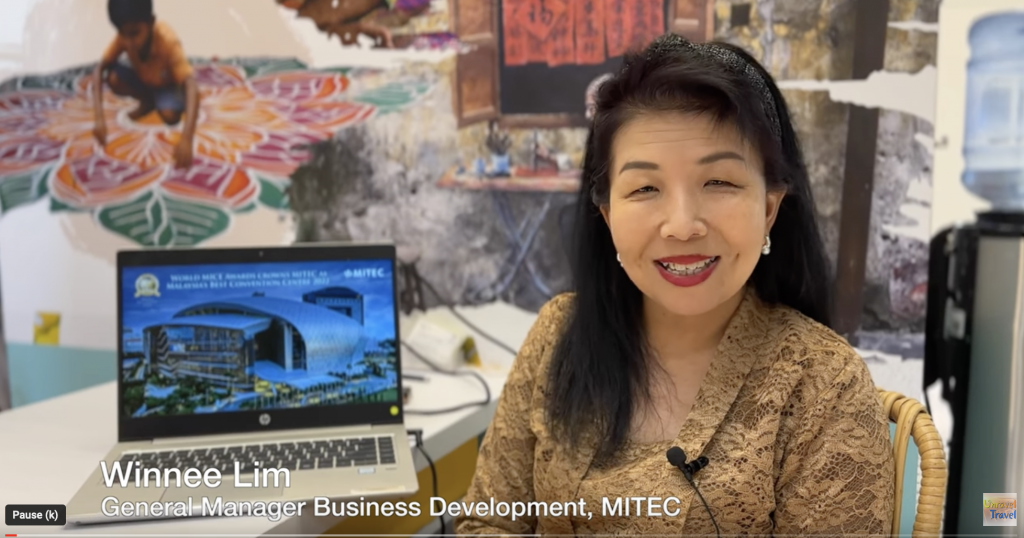 Video presentation on the Malaysia International Trade and Exhibition Centre (MITEC) by Winnee Lim, General Manager of Business Development, MITEC.