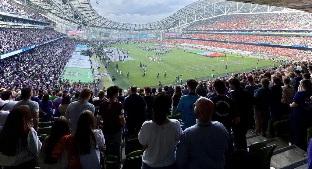 Aer Lingus College Football Classic 2025 in Dublin, Ireland - Unravel Travel TV