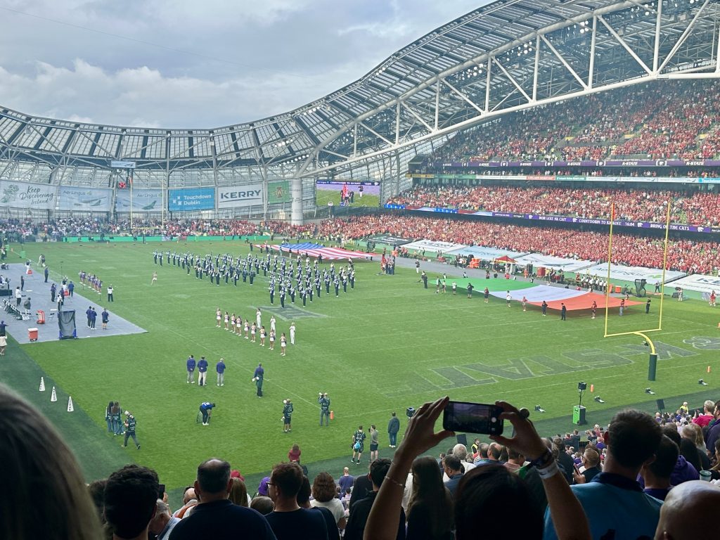 Aer Lingus College Football Classic 2025 in Dublin, Ireland - Unravel Travel TV