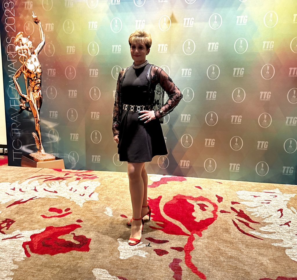Nev Jiwani, Go Places Holidays, attending the TTG Asia Travel Awards in Bangkok - Unravel Travel TV
