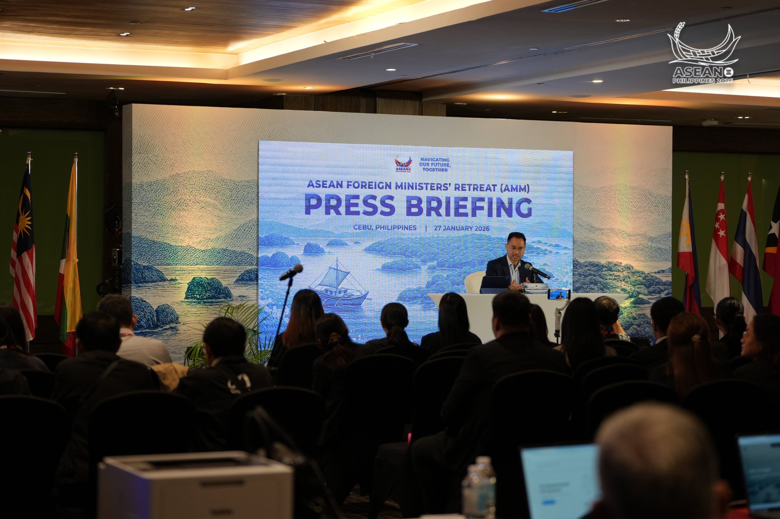 Press Briefing ASEAN Foreign Ministers' Retreat - Unravel Travel TV
