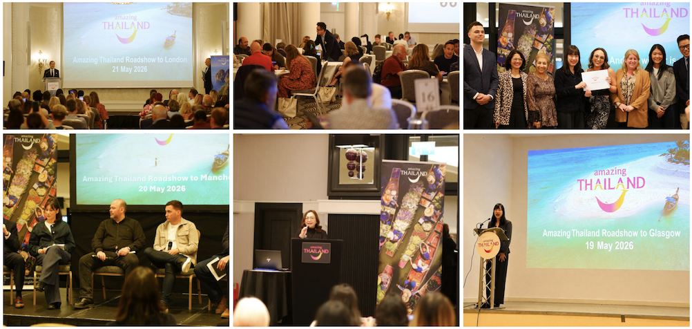 Amazing Thailand UK Roadshow 2026 visited 3 UK cities - Unravel Travel TV