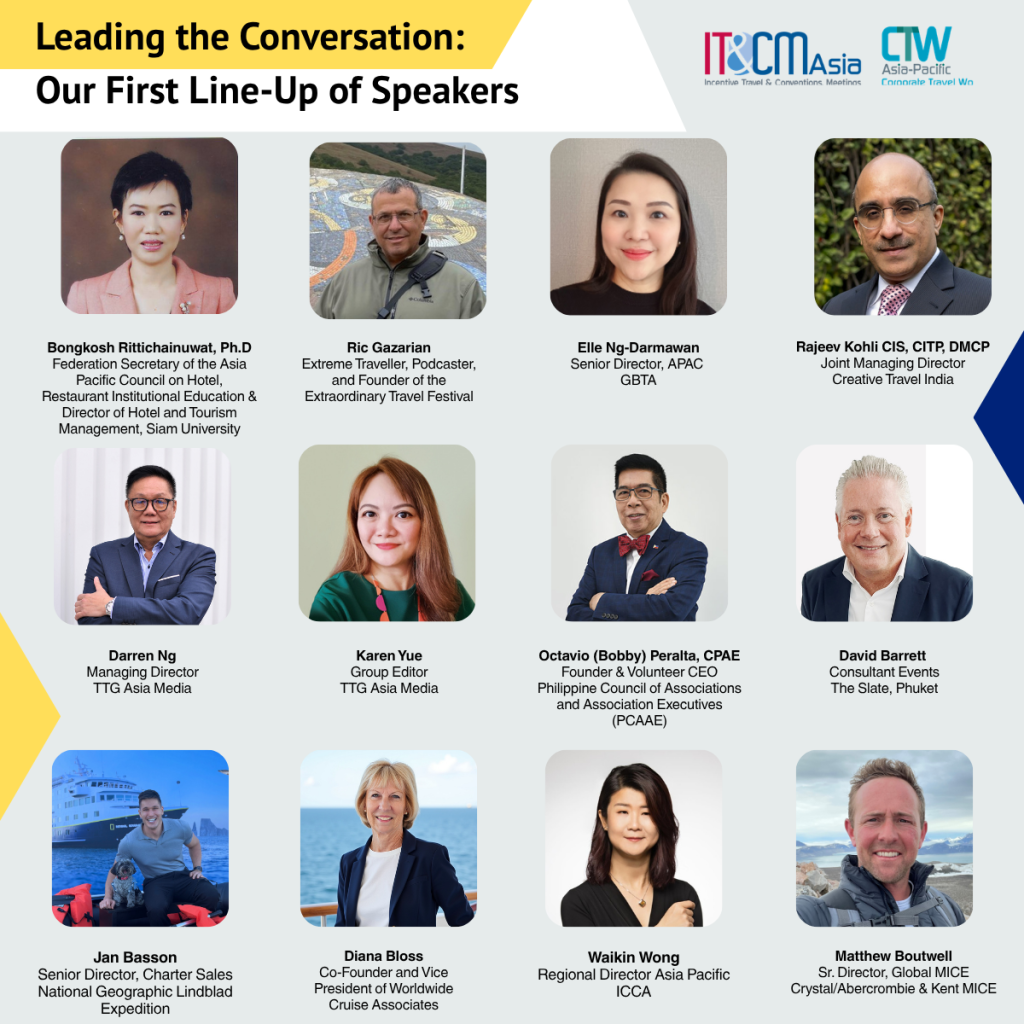 The first lineup of speakers for IT&CMA and CTW APAC 2026 has been announced