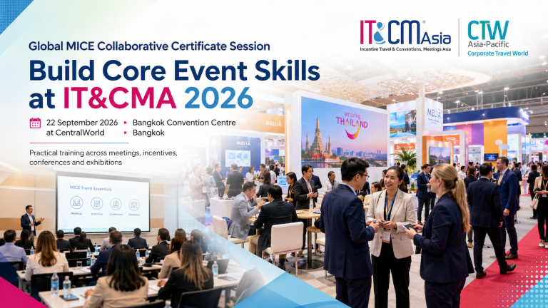 Global MICE Collaborative Certificate Session to Build Core Event Skills at IT&CMA 2026