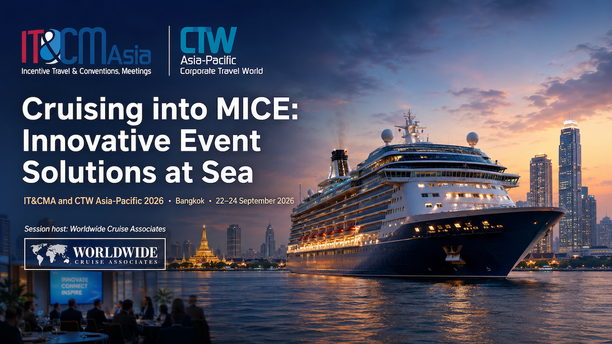 IT&CMA 2026 Panel to Explore Innovative Events at Sea - Cruising into MICE - Unravel Travel TV
