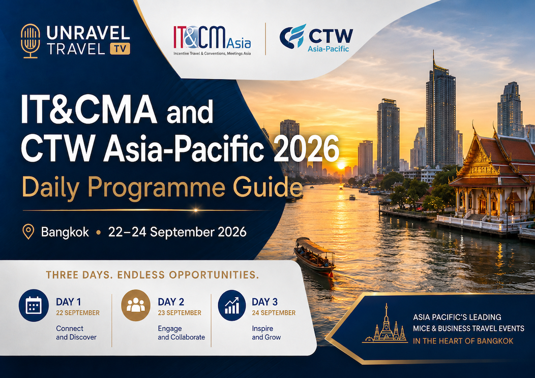 IT&CMA and CTW Asia-Pacific 2026 - Daily Programme Guide - Unravel Travel TV