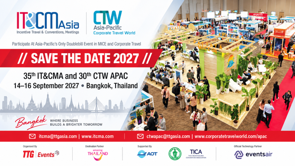 Save the date,IT&CMA and CTW Asia-Pacific 2027 - Unravel Travel TV