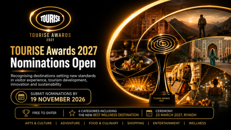 TOURISE Awards 2027 Open Nominations for the World’s Leading Destinations
