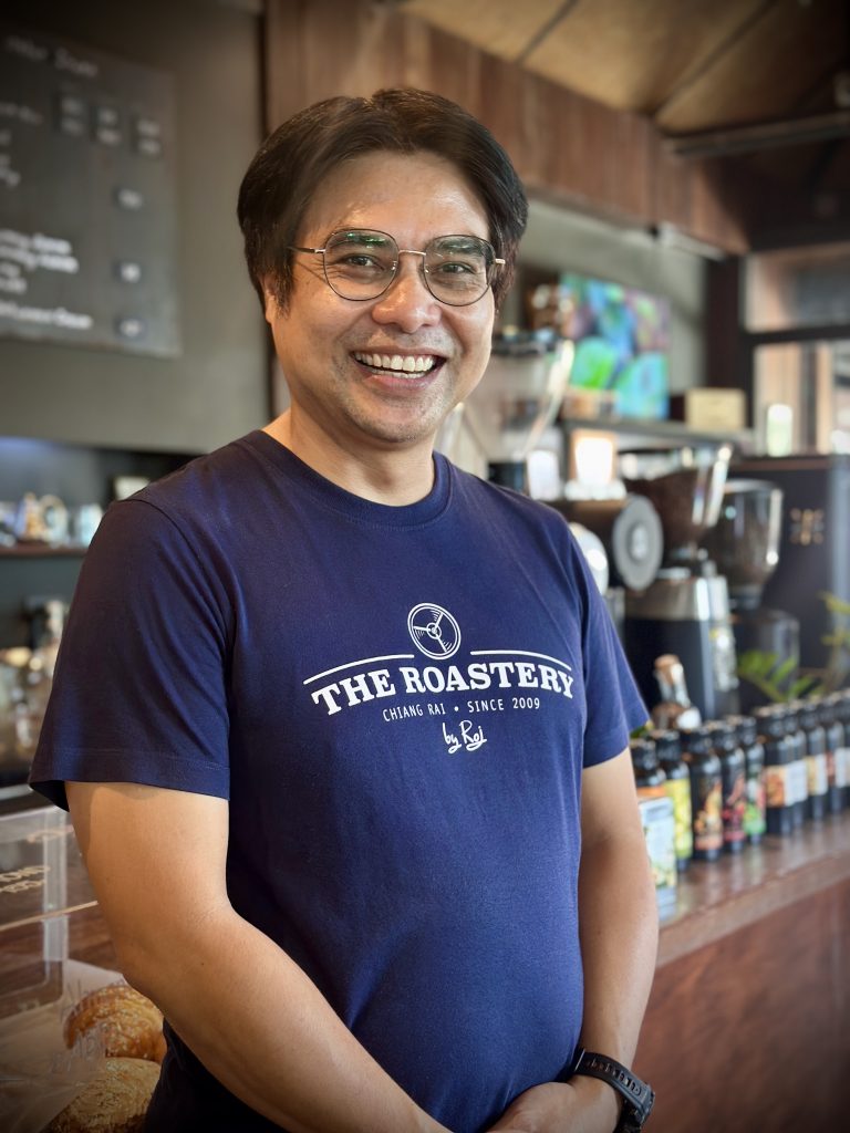 Khun Saroj Founder and Owner, The Roastery By Roj, Chiang Rai, Thailand - Unravel Travel TV